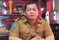 Plt. Kepala Dinas Perkebunan Fakfak Widhi Asmoro Jati, ST., MT saat ditemui wartawan sultra.tagarutama.com